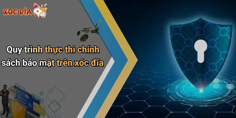 Quy trình thực thi chính sách bảo mật trên xóc đĩa