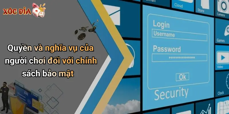 Quyền và nghĩa vụ của người chơi đối với chính sách bảo mật