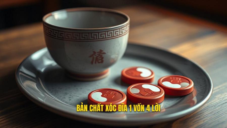 Hiểu đúng về bản chất của xóc đĩa 1 vốn 4 lời