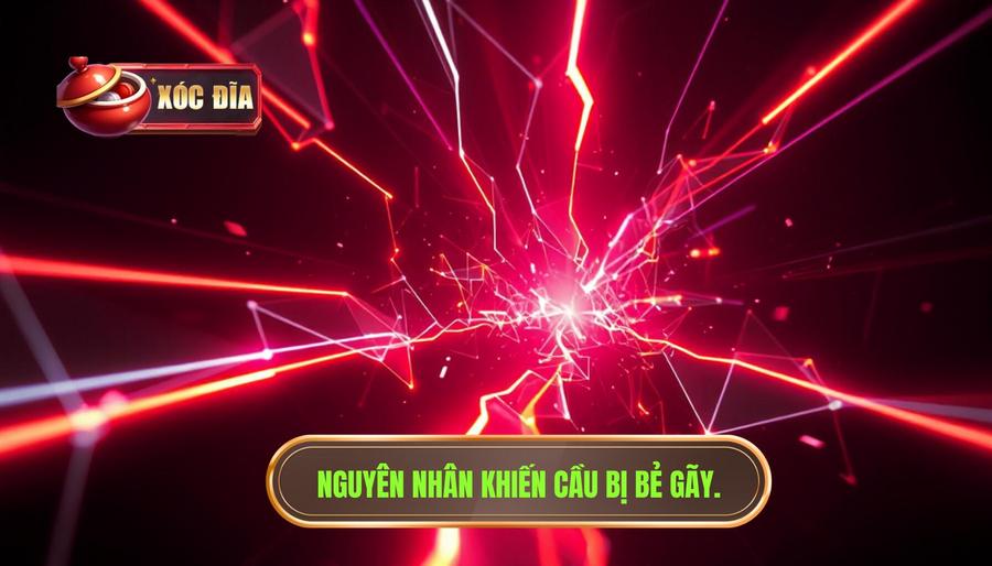 Nguyên nhân khiến cầu bị bẻ gãy.