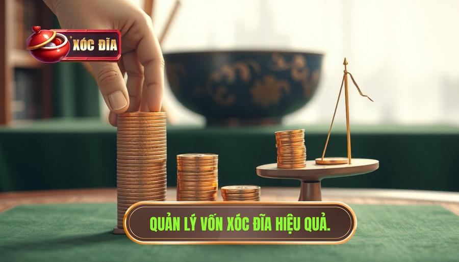 Quản lý vốn Xóc Đĩa hiệu quả.