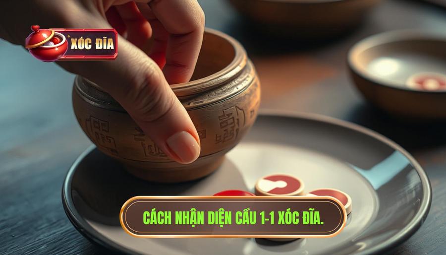3. Cách nhận diện cầu 1-1 xóc đĩa.
